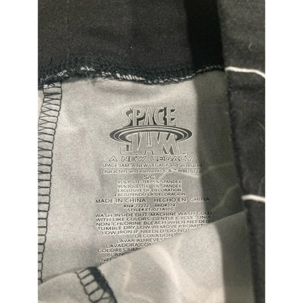 Space Jam Compression‎ Shorts Womens Small Black S